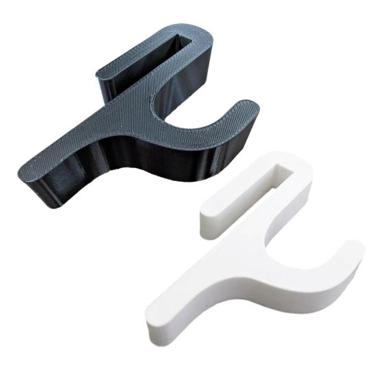 Bathroom Hook Wall Mount Rack Easy Installation Space-Saving Design Decorative Hook Stand Multi-Purpose Organizer for 8mm Glass