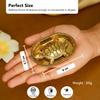 Ekhasa 100% Pure Brass Tortoise Vastu with Brass Plate | Tortoise for Good Luck for Home