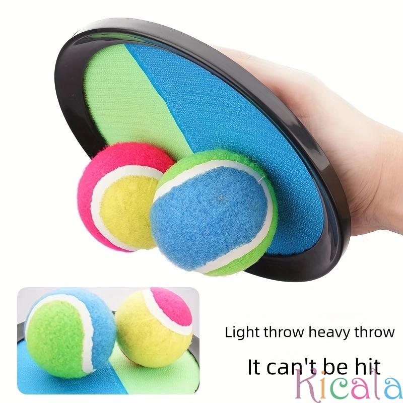 Children's Sticky Racket Sets Outdoor Interaction Ball Parent-Child Playing Catch Ball Kids Throwing Ball Sport Toys Dodgeballs