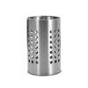 Silver Stainless Steel Chopsticks Cage Hollowed Tableware Storage Tube Chopstick Basket  Knives