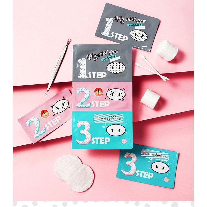 HOLIKA HOLIKA - Pig Clear Black Head 3-Step Kit