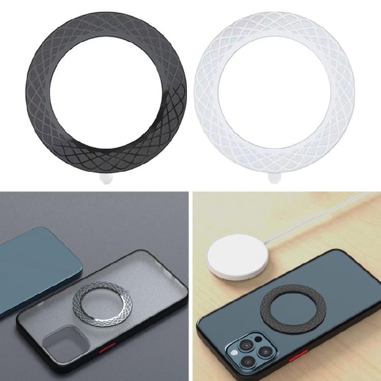 Phone Magnetic Mount Plate Wireless Charging Adhesive Plate For Smartphone Devices Magnetic Metal Rings 1PC