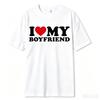 I Love My Girlfriend T Shirt I Heart Mygirlfriend Tshirt Gf Tshirt Boyfriends Gifts Valentines Day Costume Graphic Tee Tops