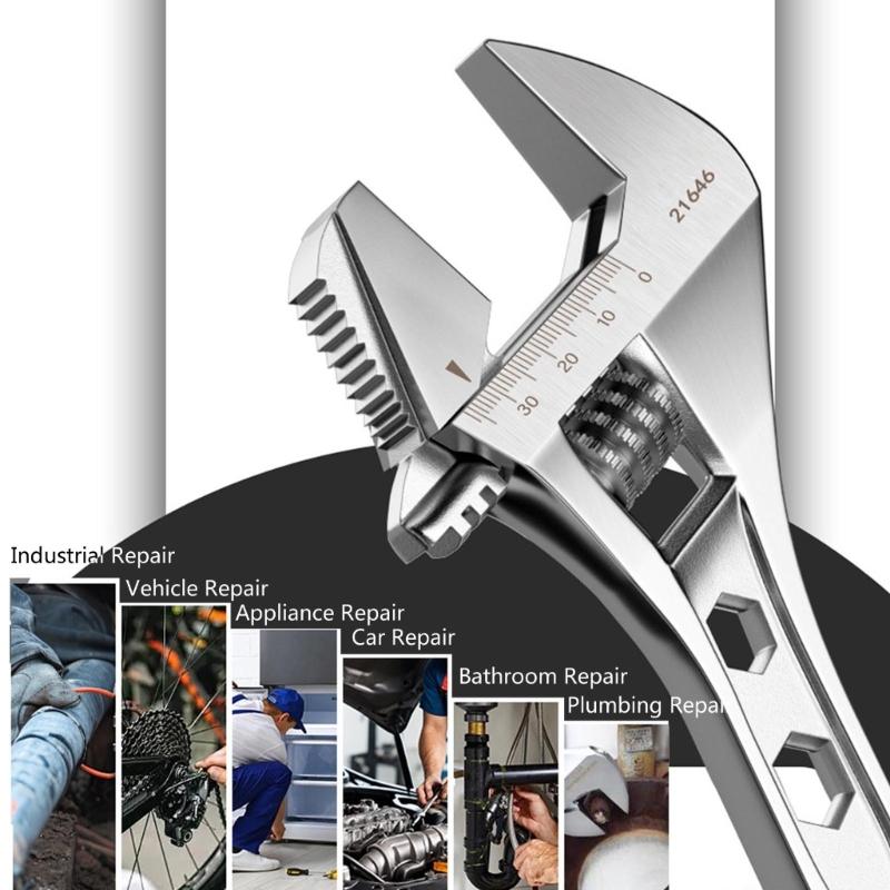 Adjustable Tool 32mm Jaw Opening and Slip Grip for Various Applications