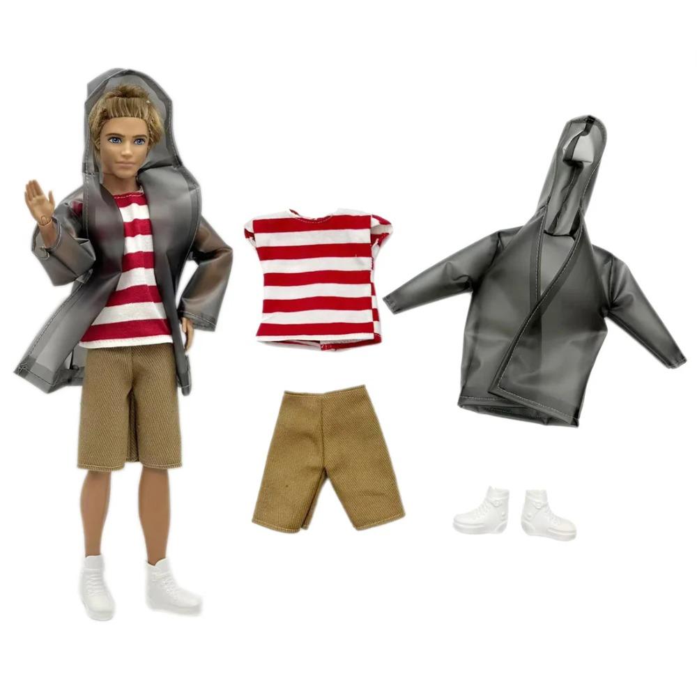 1 Set Ken Doek Handgemaakt Mooie Poppenaccessoires Casual Kleding Pak voor 30cm 12inch Ken Pop Pak Kinderen Cadeau