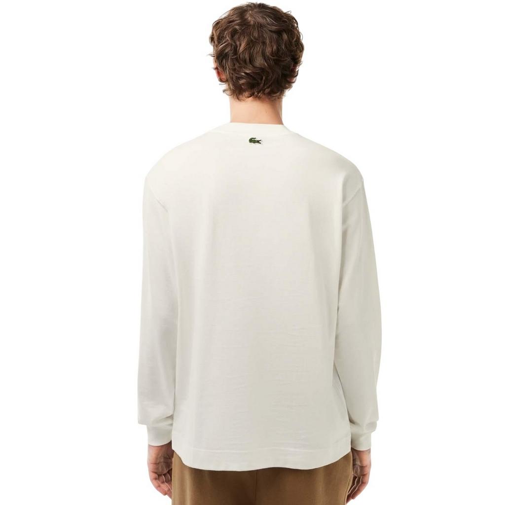 Lacoste Men's Cotton Loose Long-Sleeved T-Shirt