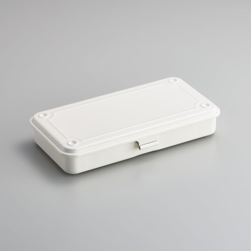 TOYO Steel Color Toolbox Trunk Type Tool Box White T-192