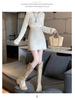 Women's High-Waist Black PU Leather A-Line Skirt – Autumn/Winter 2023, Korean Style, Slim Fit, Anti-Exposure, Short Length