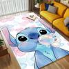 Stitch Bubbles Living Room Nonslip Area Rug Soft Carpet For Bedroom Game Playroom Sofa Office Home Decor Doormat Christmas Gift C922259