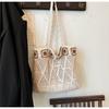 Knitted Openwork Tote Bag  Versatile and Large-capacity Shoulder Bag