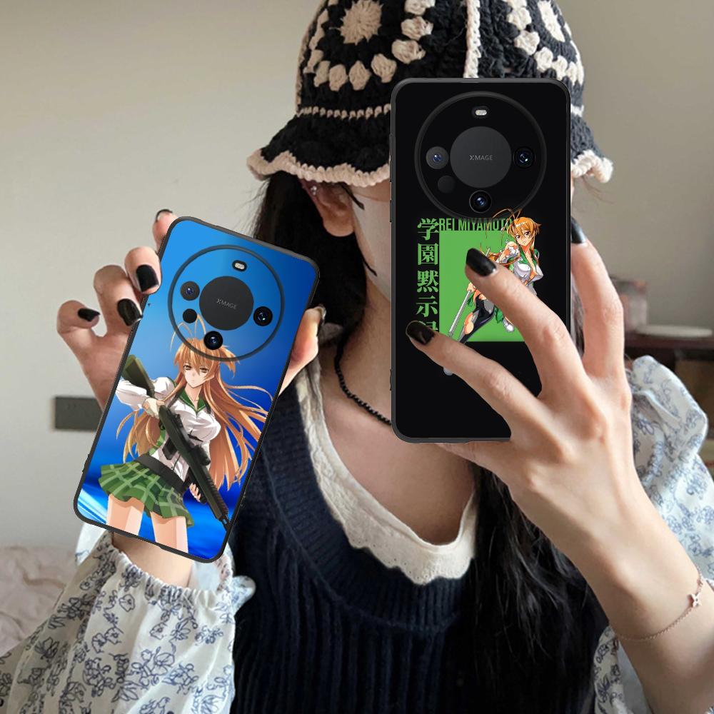 Highschool Rei Miyamoto Phone Case for Huawei Mate 60 50 40 30 20 10 Pro Plus Lite E 5G Colorful Printing Cover Luxury Cover