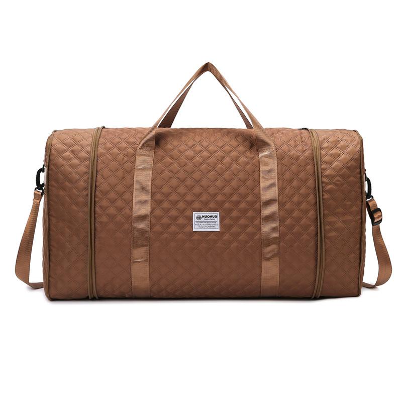 Folding and Extended Outdoor Portable Travel Bag Dry and Wet Separation Fitness Bag Large Capacity Moving Storage Bag Can Be Used To Pull Rod