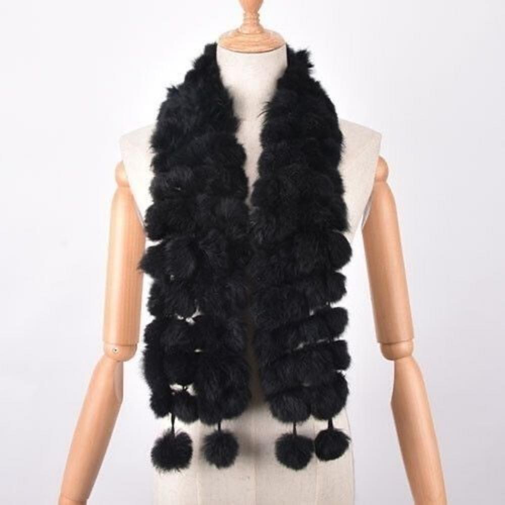 Fall and Winterfashion Scarf Stuffed 1m Heattech Imitation Fur Scarffashionthickened Scarf