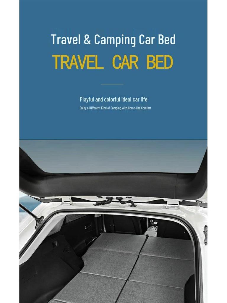 Car Rear Seat Sleeping Pad - Long Distance Self-Driving Essential Mattress & Extension Board