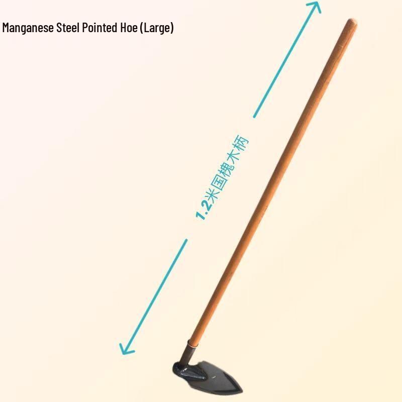 Manganese Steel Multi-Function Hoe for Ditching, Ridging, Fertilizing, and Plowing