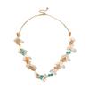 Fashion Cute Shell Crystal Pendant Necklace For Women