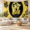 Bendy and the Ink Machine Wall Tapestry Home Decor Hanging Cloth Art Background Tapestry for Bedroom