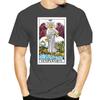Temperance Tarot Card Art Logo men's (woman's available) t shirt black Cool Casual pride t shirt men Unisex Fashion tshirt