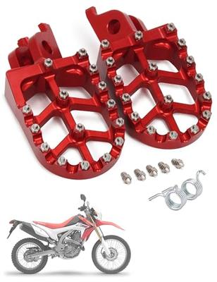 JFG Motorcycle Foot Pegs Compatible Models: Crf250l, Md47, Crf250m, Crf250 Rally, Crf300l, Crf300 Rally,