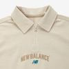 New Balance Half Club  Kids Collar Short Sleeve Sweat Set Up Nk9ye2101u 64 Short Sleeve Tee