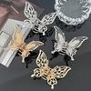 1pc Exquisite Elegant Metallic Butterfly Hair Claw Intricate Designs Perfect Boho Chic Styles Daily Whimsical Hair Accessories