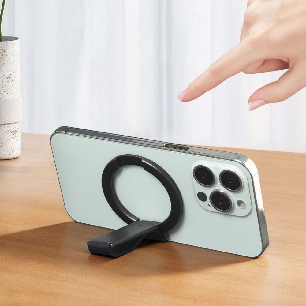Foldable Phone Ring Holder Magnetic Phone Stand Universal Cell Phone Grip Stand  For MagSafe
