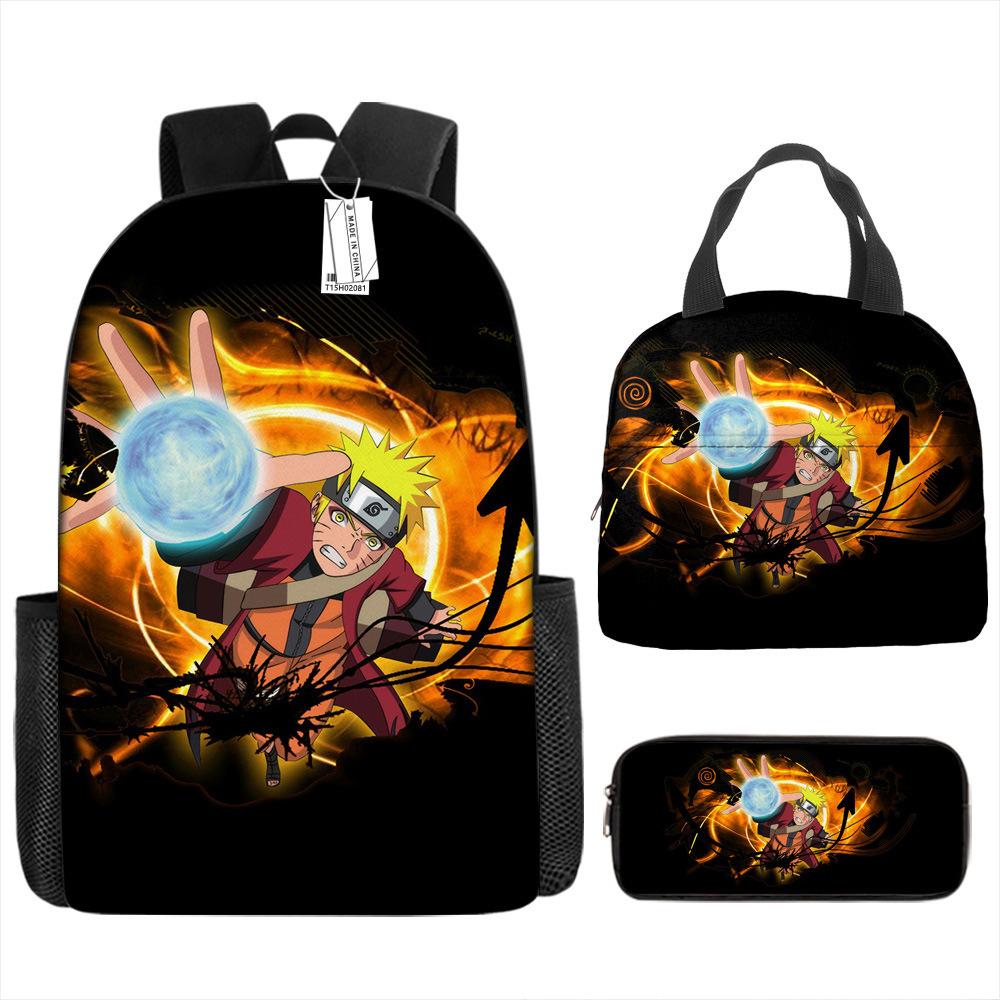 Elementary school students Naruto backpack 34th 5th 6th grade children's large-capacity backpack anti-splashing water