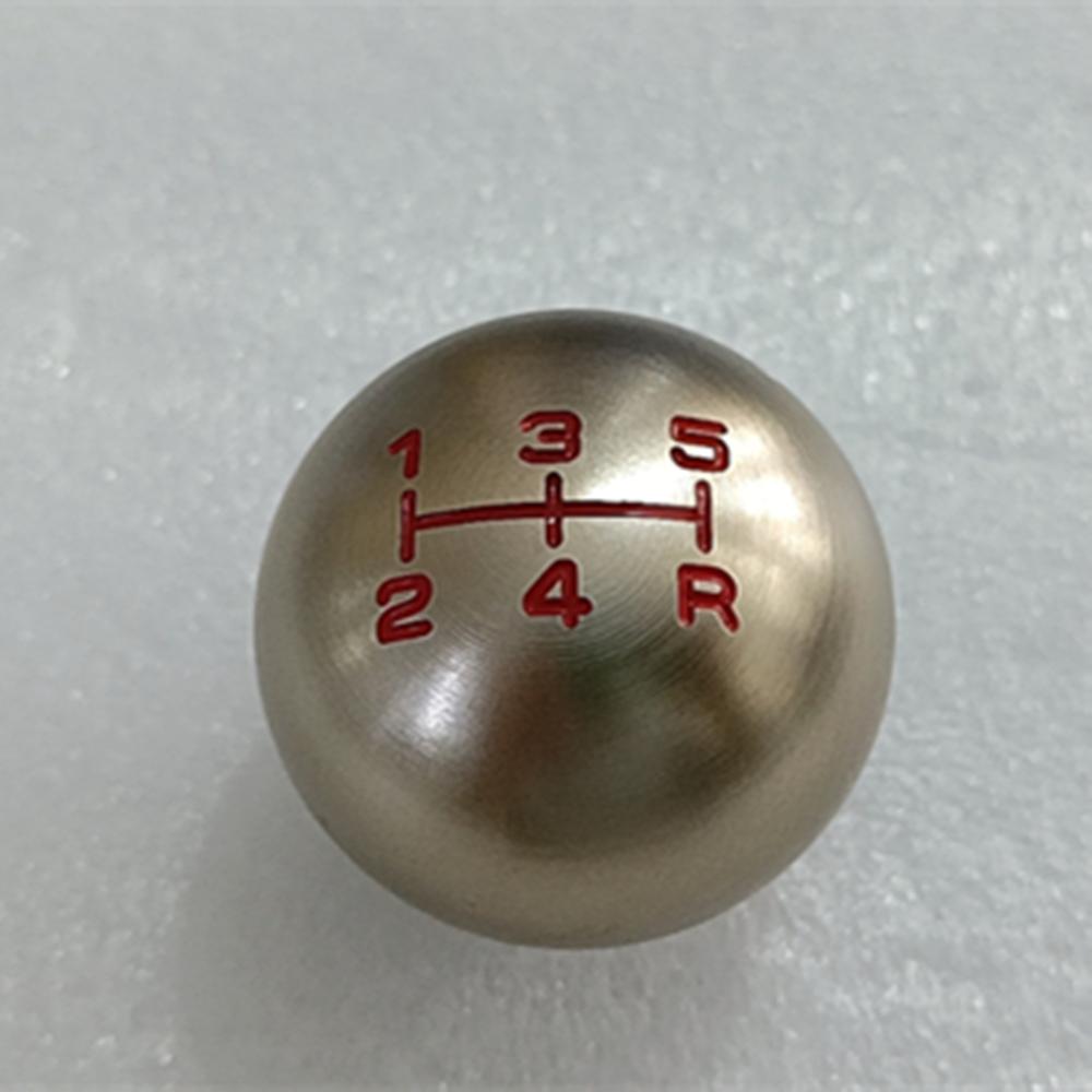 5 Speed Shift Knob Car Gear Shifter Handle Round Ball For Honda Civic Type-R MT