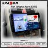 Para Toyota Auris E150 2006 - 2012 Rádio de Carro Android Reprodutor de Vídeo Multimídia Navegação GPS Carplay Tela de Toque Estéreo Automotivo Sistemas Inteligentes