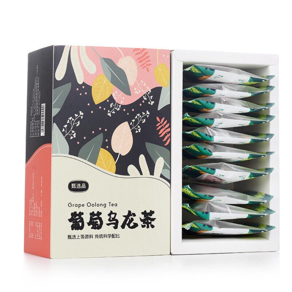 Buste di Tè Oolong all'Uva Sapore Fruttato Stile Giapponese