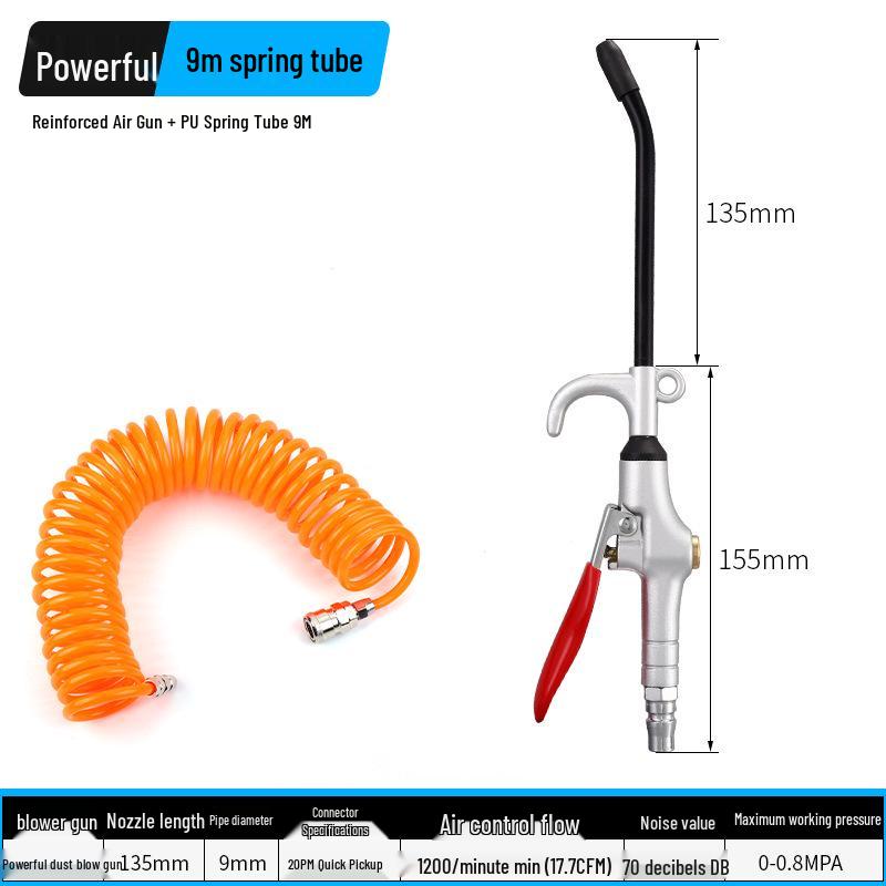 High-Pressure Air Duster Gun for Dusting and Blowing