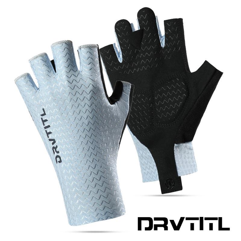Guanti da Ciclismo Estivi Unisex: Protezione solare, Assorbimento degli urti, Antiscivolo, Traspirante per Ciclismo su Strada e Mountain Bike