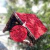 21/32/53Pcs Roofing Felt Shingles Self-Adhesive Waterproof Cuttable Mini Roof Shingles Bird House Nesting Box Roof Felt