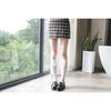 Lolita White Socks Women's Calf Mid Tube Socks Japanese Cute Bow Jk Lolita Fishnet Socks Thin