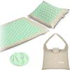 Neo-Sport 190201 Acupressure Mat With Spikes, Gray And Mint