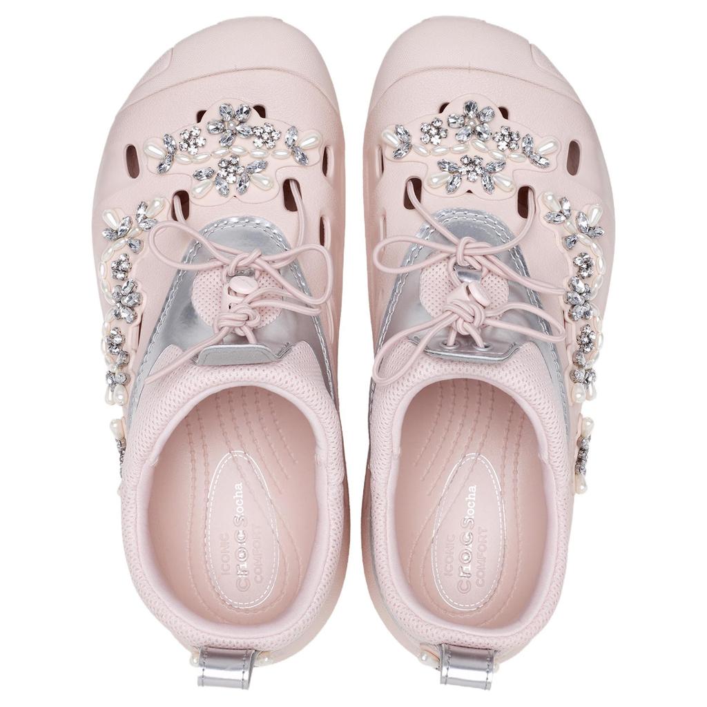 Simone Rocha x Crocs Quick Trail Low Quartz Unisex Sneakers Pink 209635-6WS