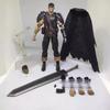 Figma 359 Guts Berserk Black Swordsman Repaint Edition Action Figure 17cm Pvc Collectible Anime Model Toy For Berserk Fans
