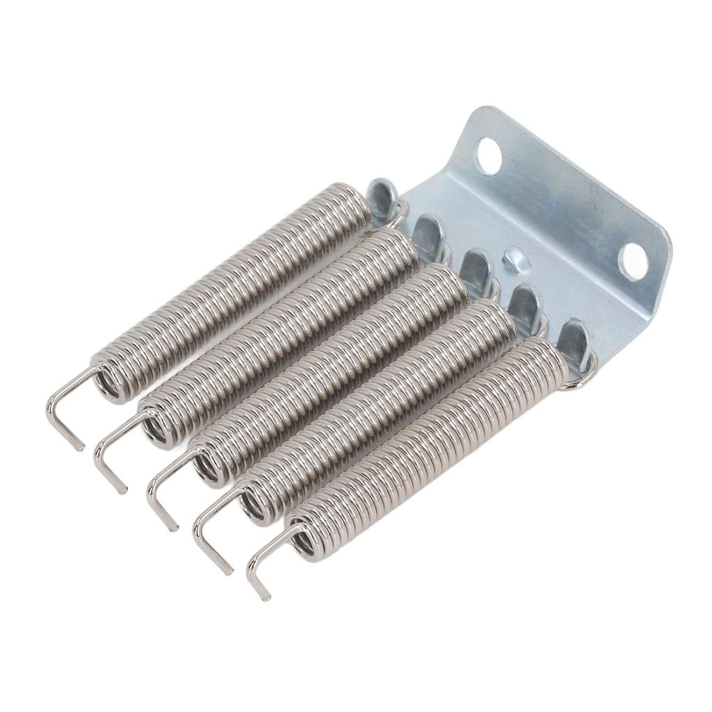 Electric Guitar Tremolo Spring Claw Screw Kit Stainless Steel Glossy Smoothly Tremolo Bridge Parts F