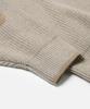 FRIZMWORKS Patch Round Pullover Knit _ Oatmeal