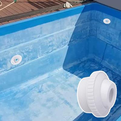 Boquillas para chorro de piscina Boquilla para chorro de piscina de 3/4 de pulgada con forma de globo ocular SP1419D Entrada de flujo direccional de agua Accesorios para chorro de retorno de piscina Accesorios para piscina