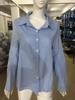 2023 European & American Women's Casual Loose Long Sleeve Cotton Linen Shirt - Solid Color