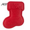 Festive Pattern Embosser Christmas Mini Pie Mold, Plastic Hand Press Kitchen Gadget for Cookies Durable Decorative Bakeware Pastries And Fondant Tool