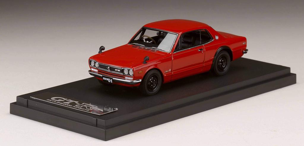 Hobby Japan MARK43 Nissan Skyline Red Finished Product 1/43 GT-R (KPGC10)