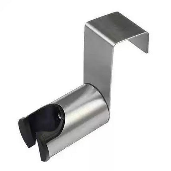 304 Stainless Steel Spray Gun Holder: Hole-Free Toilet Hook Bracket