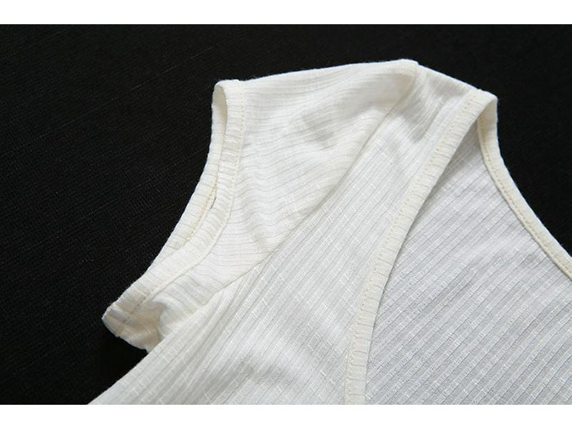 2024 European & American Fashion Women's U-Neck Short-Sleeve Slim-Fit Solid Crop Top T-Shirt