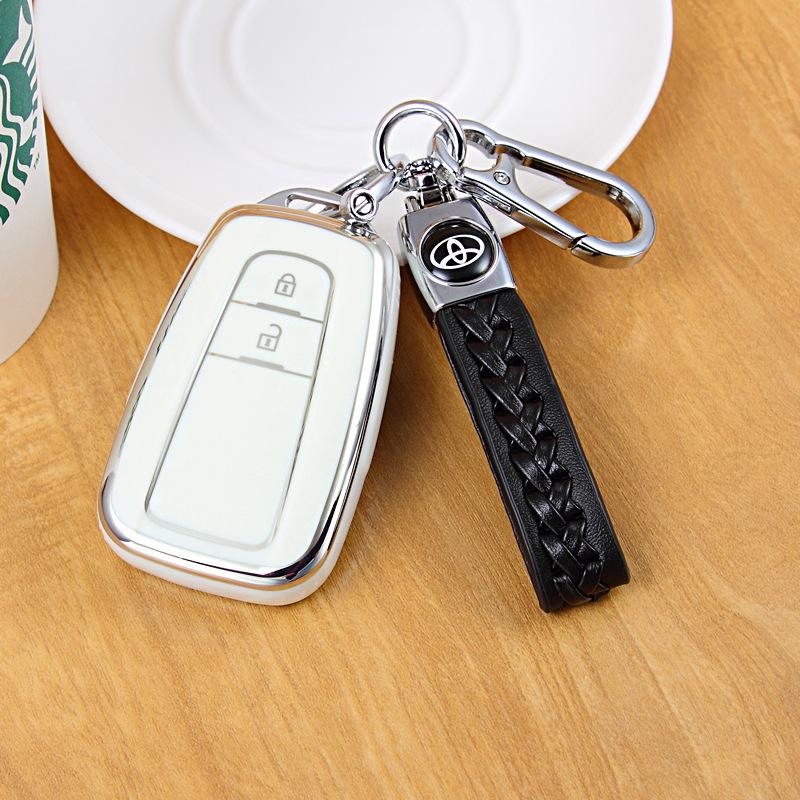 Wilanda Luxury Key Cover with Dedicated Buckle for 2022 Toyota Wilanda - Car Interior Decoration