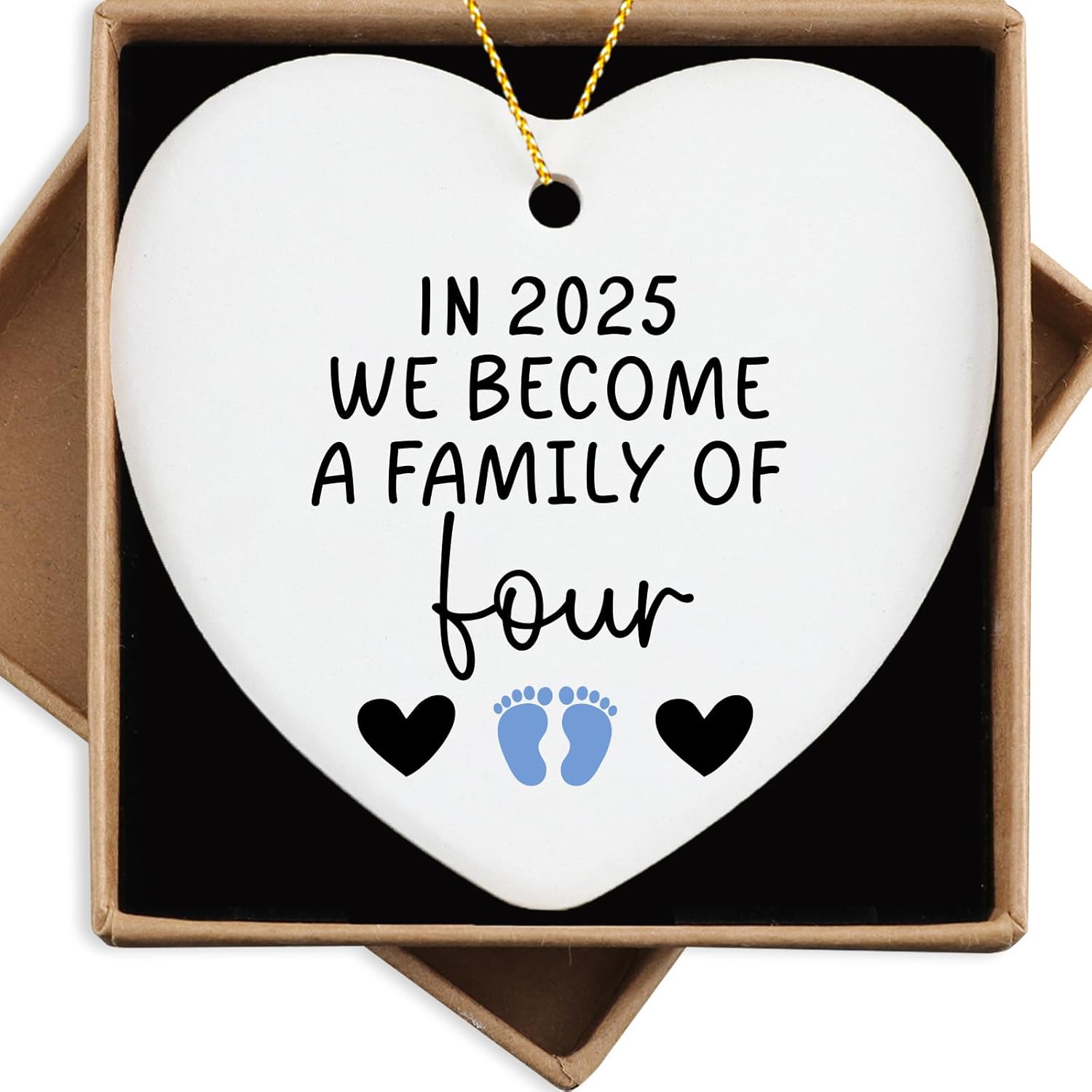 Украшение Скоро станут мамой и папой We Become a Family of Fou