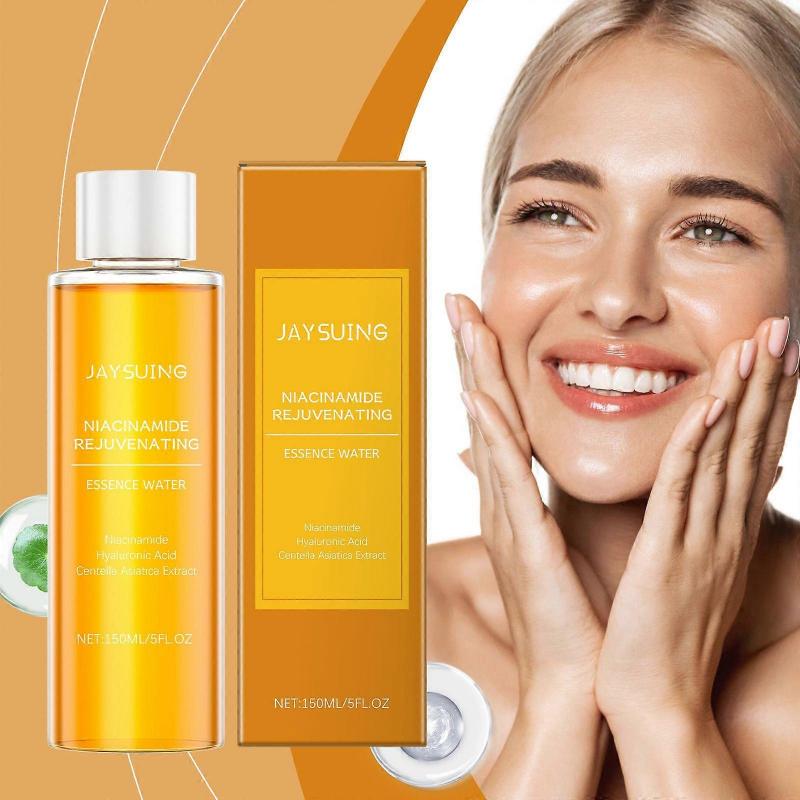 Jaysuing Niacinamide Brightening Toner Hydrating Moisturizing Oil Control Wet Compression Essence Repair Soothes Redness