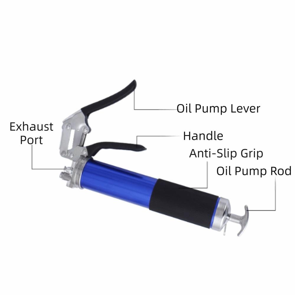 Aluminum Zinc Zinc Alloy Grease Tool Heavy Duty Grease Injector High Pressure Grease Tool Hardware Tool