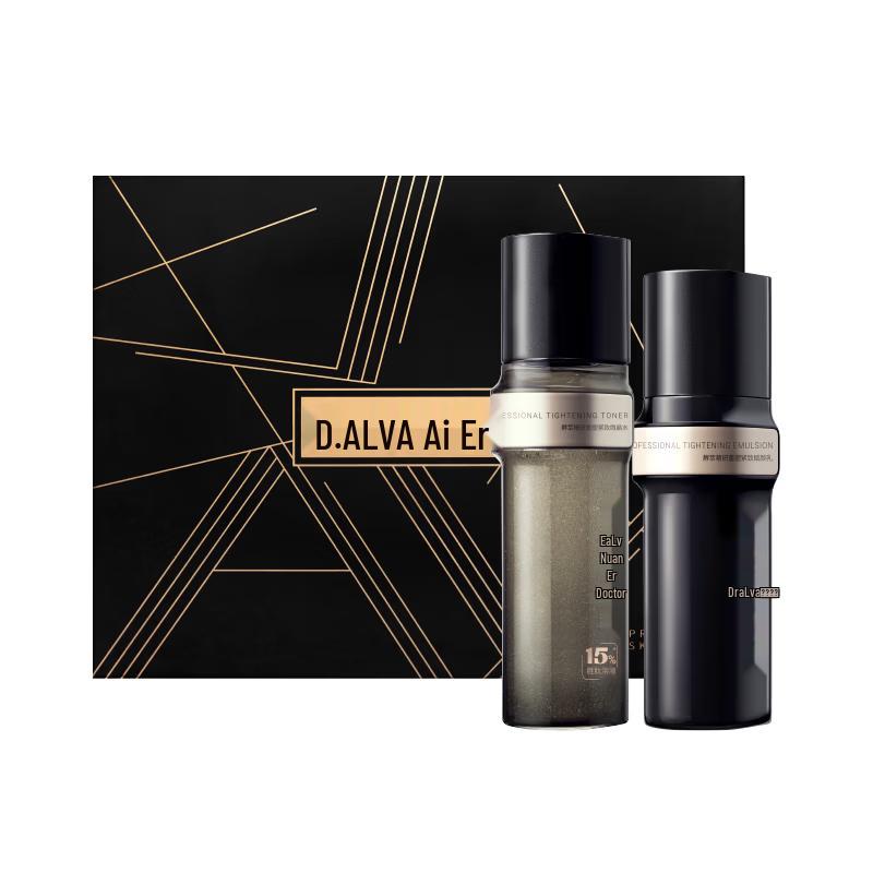 Dr. Alva Fermented Essence Flash Charge Tightening & Anti-Wrinkle Skincare Set